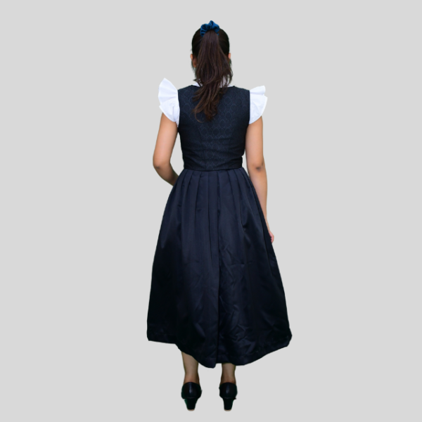 Authentic Bavarian Dirndl Dress Black Colour long - Image 5