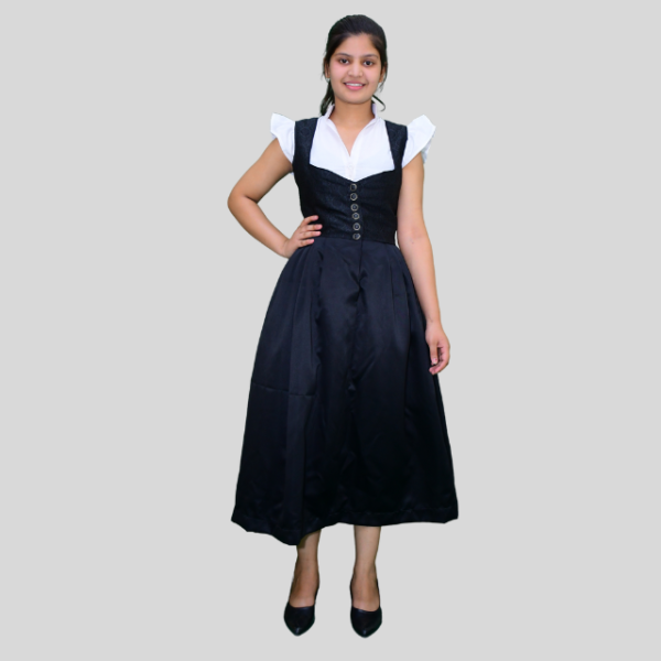 89 2024 05 16T231257.968 Bavarian Dirndl Dress Black Colour long Maxi DD-0022