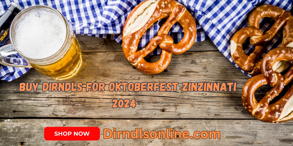 Buy Dirndl Dress For Oktoberfest Zinzinnati 2024