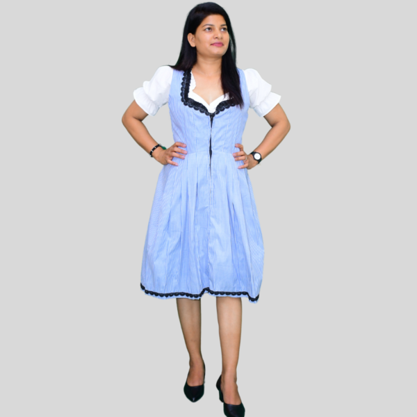 Return 900 x 900 px 2024 05 25T152329.767 Beautiful Austrian Dirndl Dress Sky Colour Lining DD-0011