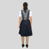 New Tradition Dirndl Dress Jacquard Fabric Grey Colour DD-002 - Image 6