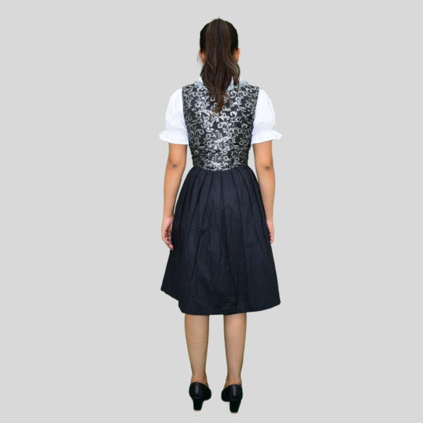 Return 900 x 900 px 2024 06 12T011027.719 New Tradition Dirndl Dress Jacquard Fabric Grey Colour DD-002