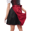 Dirndl Dress Black And Red Colour DD-0014