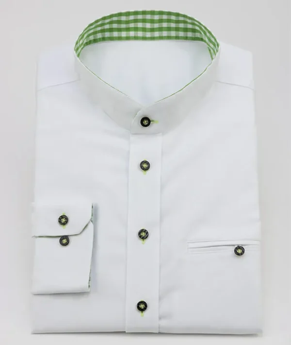 Traditional Shirt Oktoberfest Style Embroidery Shirt DS-008