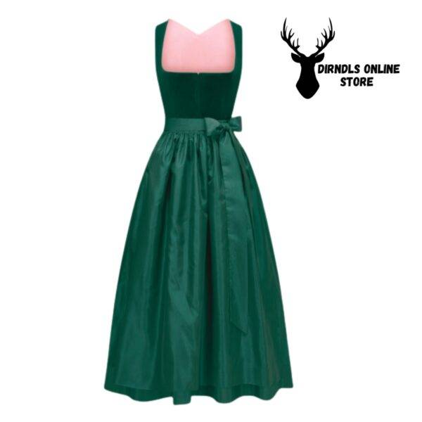 green velvet dirndl