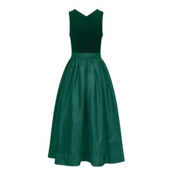 green velvet dirndl