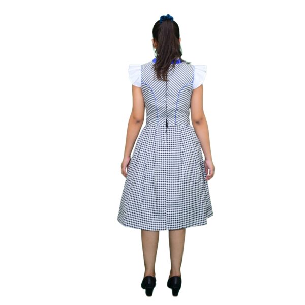 AUTHENTIC VELVET DIRNDL DRESS PURPLE COLOUR 9 1 Authentic Oktoberfest Checkered Dirndl Dress DD-0046