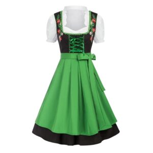 Authentic Oktoberfest Embroidered Dirndl Dress DD-0047