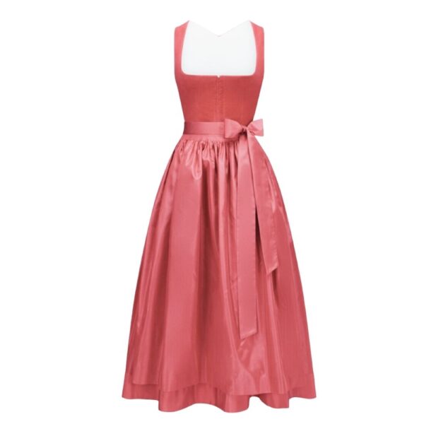 Authentic pink dirndl dress DD-0051