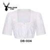 Authentic Bavarian white Cotton Dirndl Blouse For German Oktoberfest DB-004