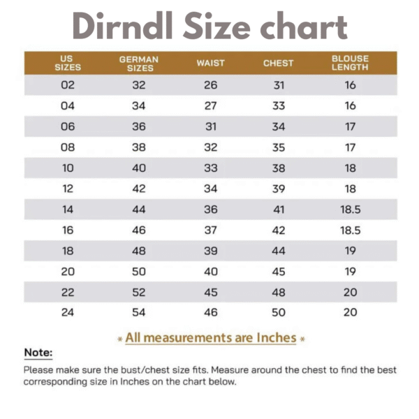 Authentic German Dirndl Blouses DB-009 - Image 2