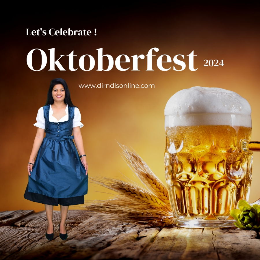 Dirndl dress Long Maxi For Oktoberfest