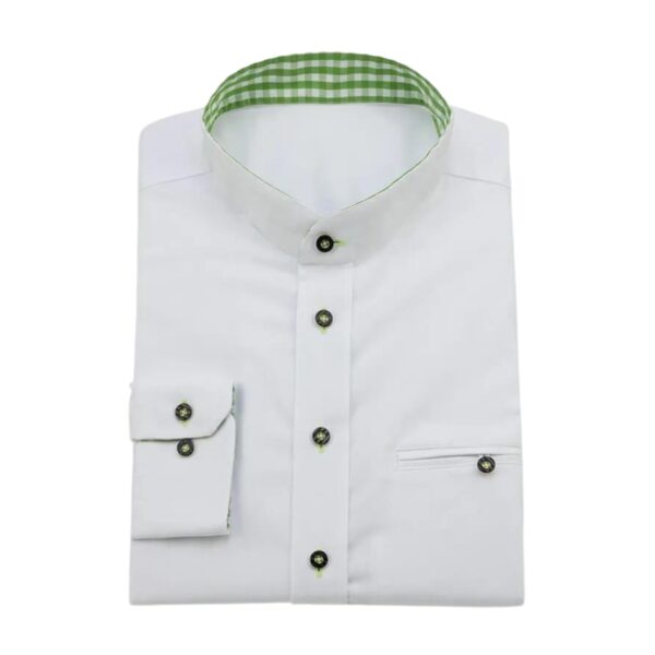 Authentic White German Shirt DS-008