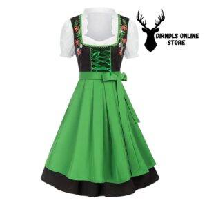 Authentic Oktoberfest Embroidered Dirndl Dress DD-0047