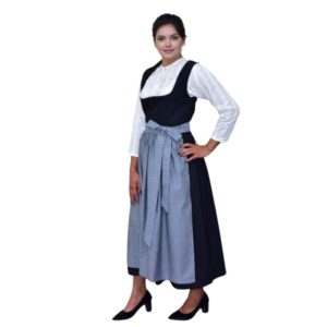 Authentic Winter Wool German Dirndl Dress Size 2 to 24 DD-0056 (1)