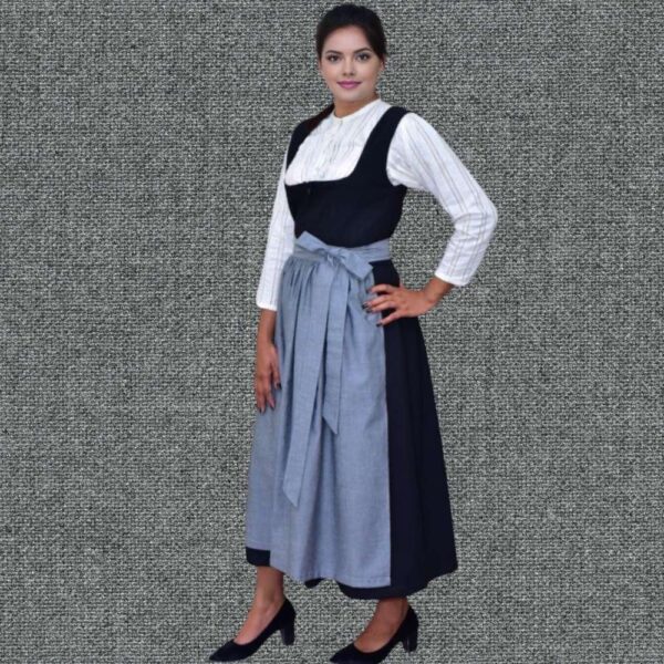 Authentic Winter Wool German Dirndl Dress Size 2 to 24 DD-0056