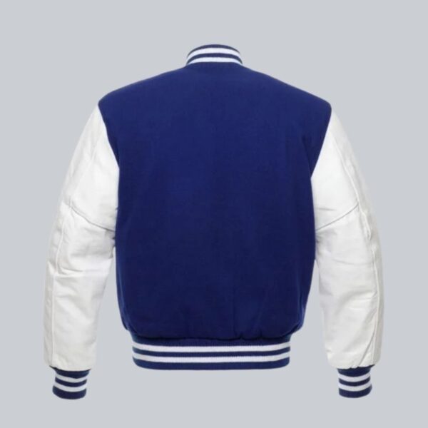 500 x 800 px 800 x 800 px 1 Beautiful Men Varsity Jacket Blue And White MV-001