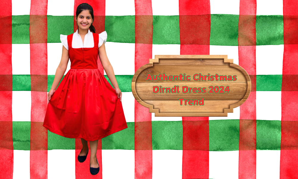 Authentic Christmas Dirndl Dress 2024 Trend