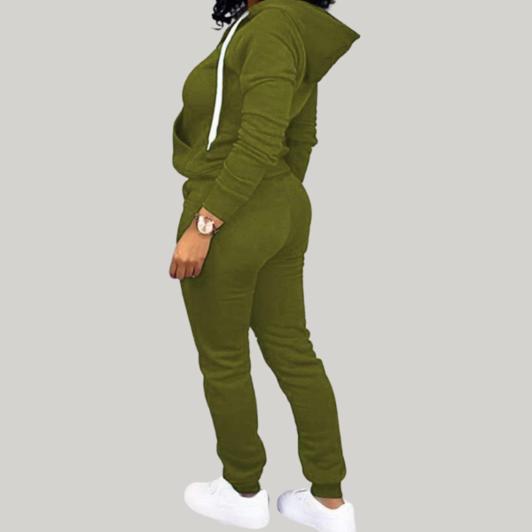 Beautiful Olive Green Female Tracksuit WT-005