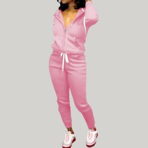 Beautiful Pink Female Tracksuit Trouser WT-003