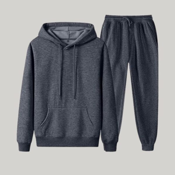 Beautiful Dark Gray Men Tracksuit T-004