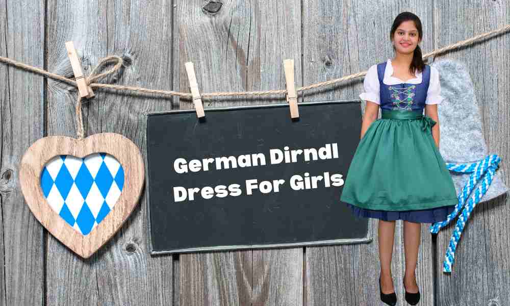 German Dirndl Dress For Girls