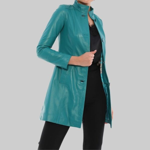 Untitled design 45 Beautiful Women Long Leather Jacket WJ-006