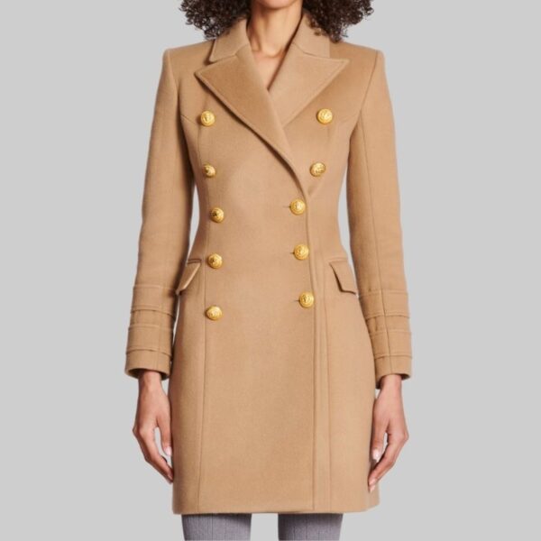 Beautiful Women Long Wool Coat Jacket WJ-003