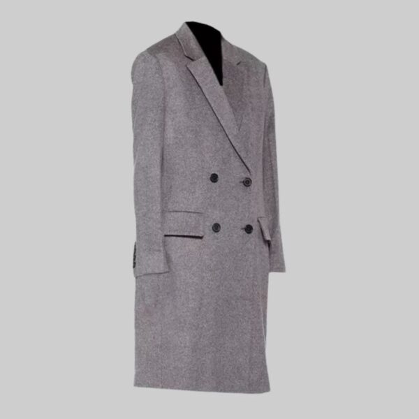 Untitled design 8 Beautiful Women Long Wool Coat Gray Colour WJ-004