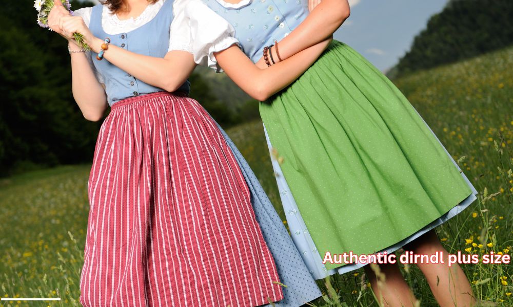 Authentic dirndl plus size