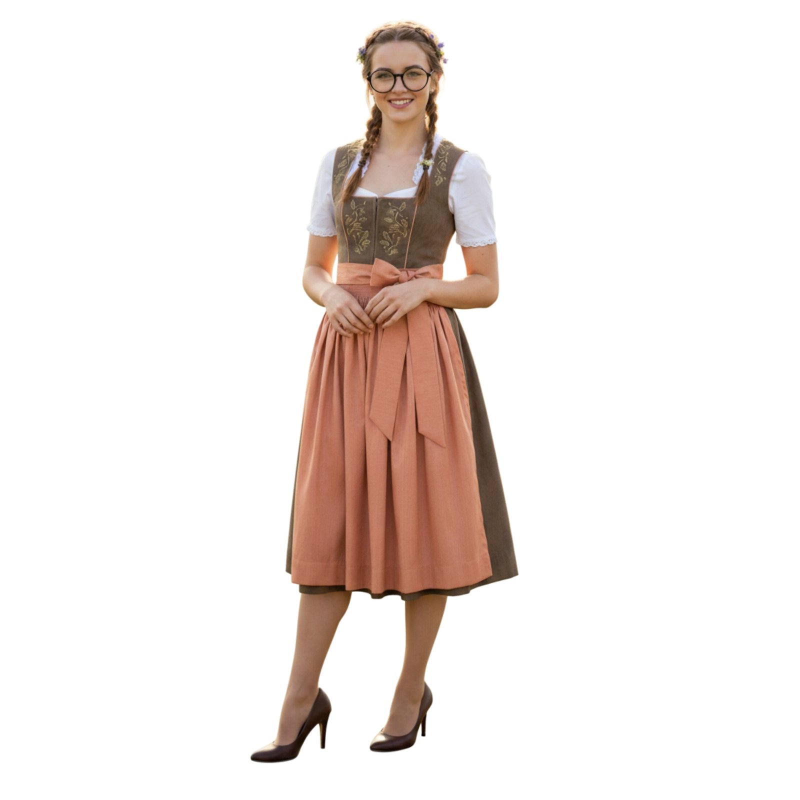 Beautiful Traditional German Dirndl Attire DD-0060 1 Beautiful Traditional German Dirndl Attire DD-0060 (2)