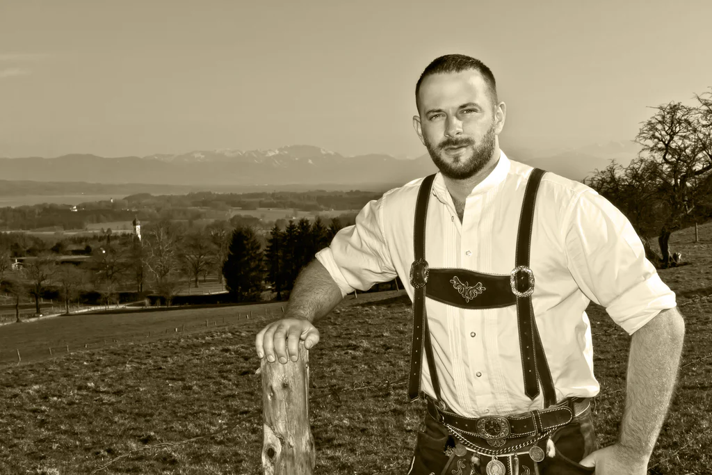 traditional dirndl and lederhosen1