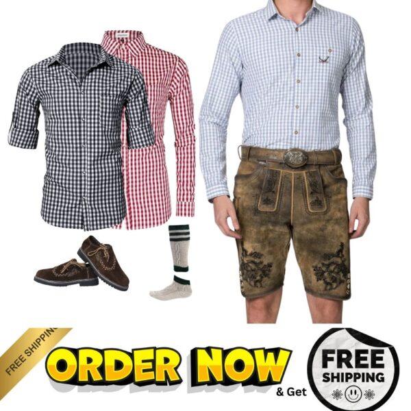 Traditional Lederhosen For Male