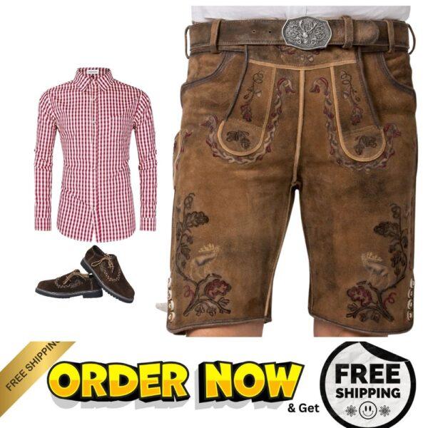 Authentic Traditional Lederhosen For Oktoberfest DL-20