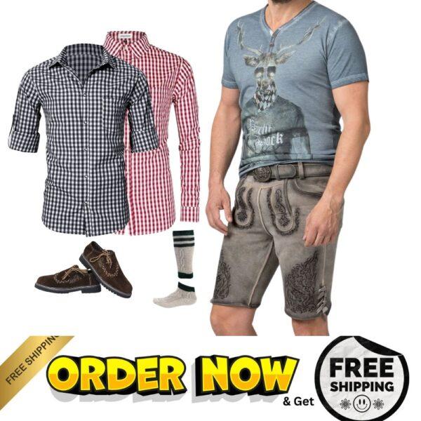 Traditional Lederhosen Shorts: Style & Durability Combined