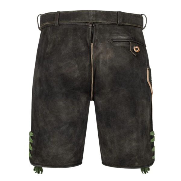 Authentic Lederhosen Black Colour DL-008