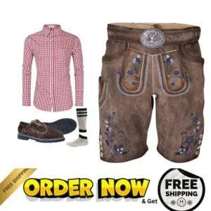 Beautiful Traditional Lederhosen Set DL-009