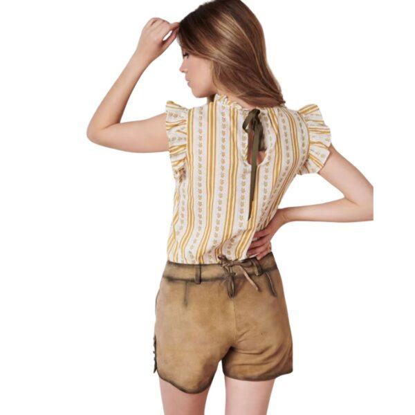 Cheap Female Lederhosen Costumes | Budget Bavarian Style DL-56 - Image 3