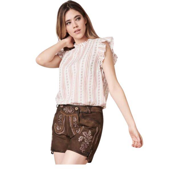 Ladies Lederhosen with Suspenders: A Modern Twist on German Fashion DL-57 - Image 2