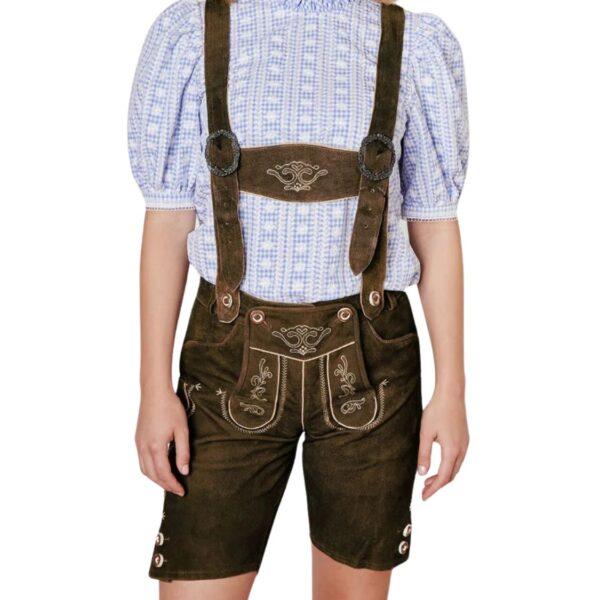 Modern Lederhosen Dresses for Women For Oktoberfest DL-60 - Image 3