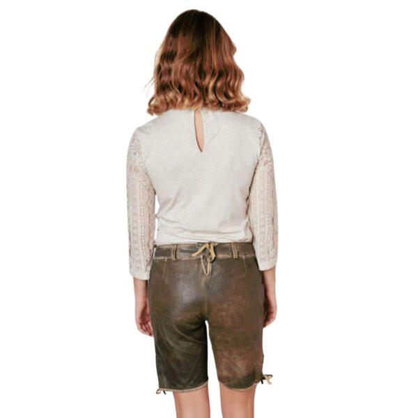 Affordable female Leather Lederhosen For Oktoberfest DL-61 - Image 3