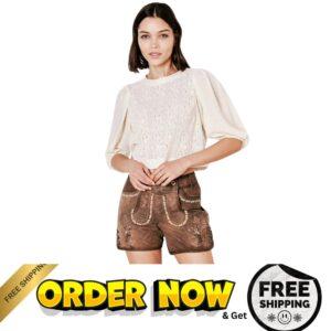 Plus Size Female Lederhosen for Oktoberfest DL-63