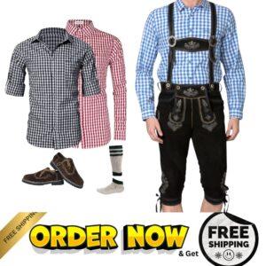 Traditional Bavarian Bundhosen for Men | Authentic Styles