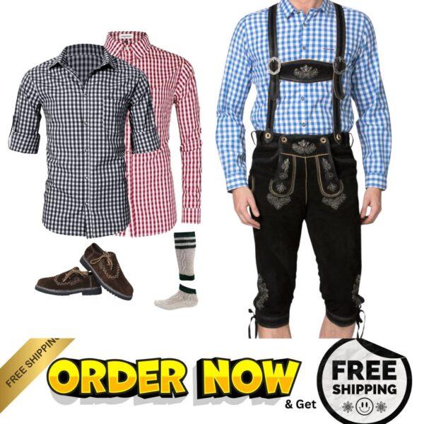 Traditional Bavarian Bundhosen for Men | Authentic Styles