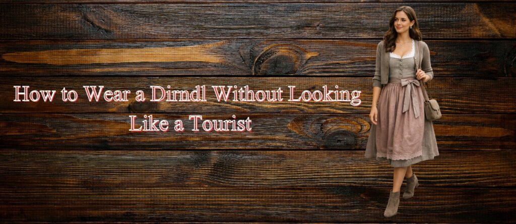 How to Wear a Dirndl Without Looking Like a Tourist