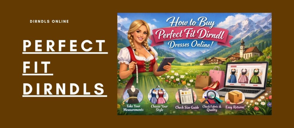 How to buy perfect fit dirndl dresses online