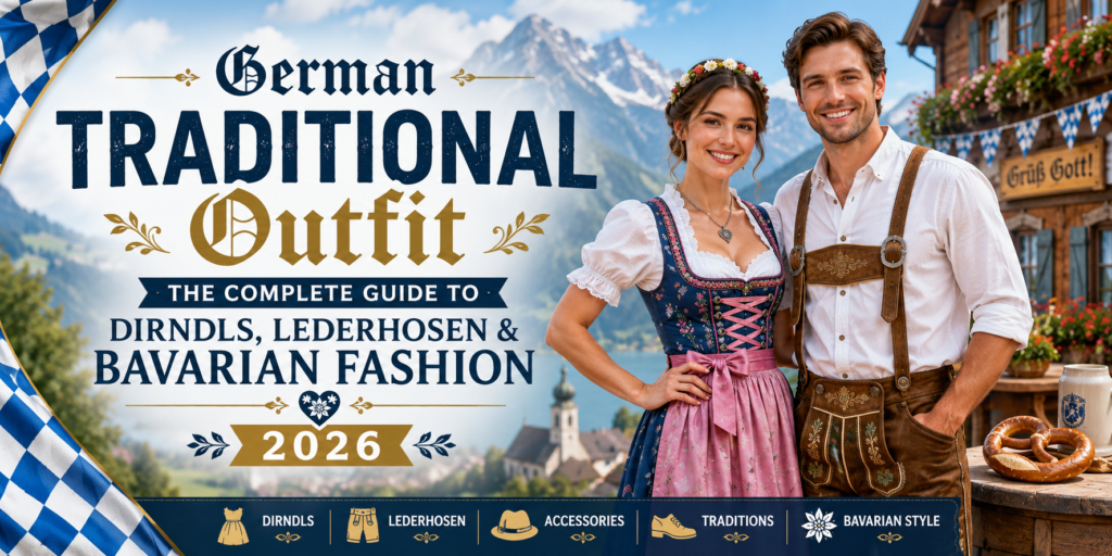German Traditional Outfit: The Complete Guide to Dirndls, Lederhosen & Bavarian Fashion 2026