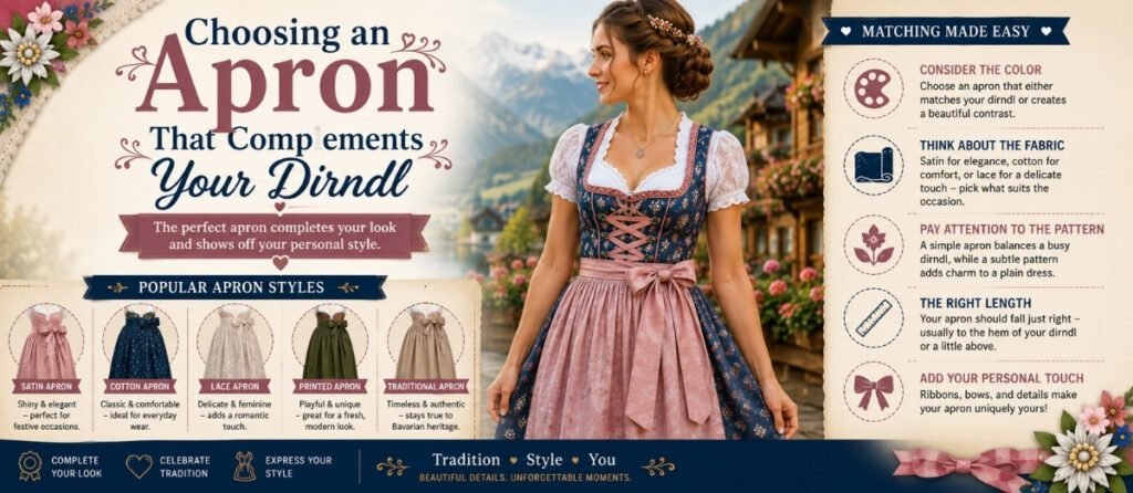 Choosing an Apron That Complements Your Dirndl