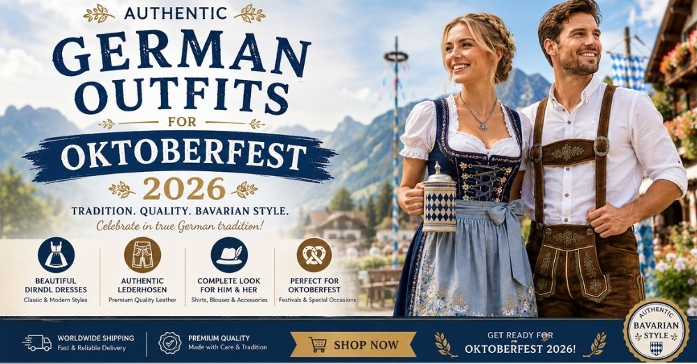 Shop German Outfits for Oktoberfest 2026 Now